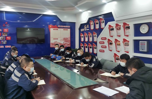 陕煤建设洗选煤运营公司红柳林洗煤厂项目部：“三链条”推进春节生产保平安