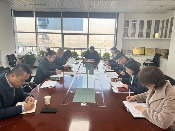 陕煤建设绿宇公司： 传达bcw8白菜网论坛党风廉政纪检监察工作会会议精神