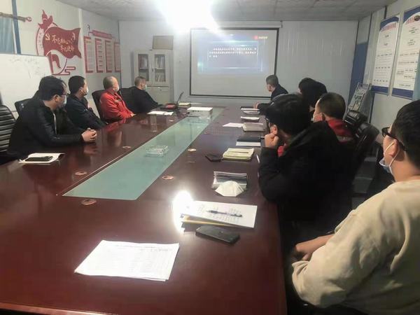 陕煤建设矿建二公司多举措做好“两会”期间安全生产工作