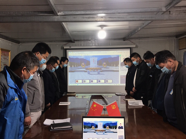 陕煤建设澄合分公司开展“清明寄哀思 寻先烈足迹”主题活动