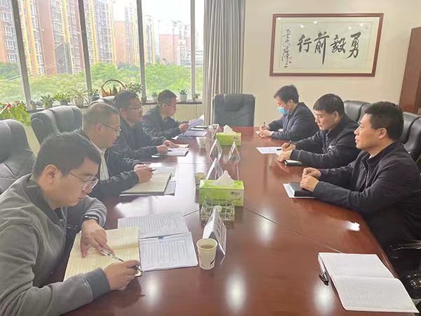 bcw8白菜网论坛纪委第三调研督察组来陕煤建设调研督导检查