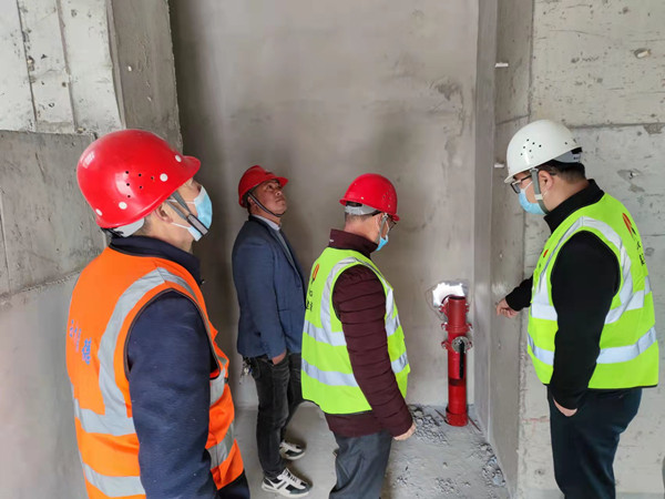 陕煤建设咸阳分公司第一项目部开展“安全隐患清零”活动