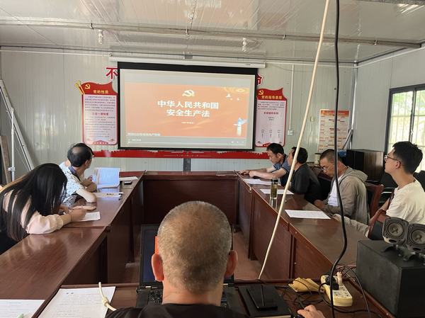 陕煤建设渭南分公司第五项目部两项举措强化安全管理，加强安全生产再升级