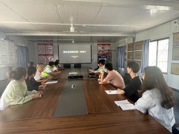 陕煤建设韩城分公司土建六项目部助推安全生产月活动有声有色