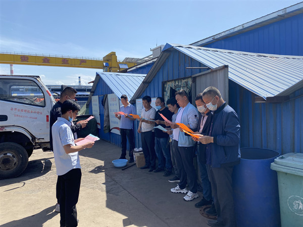 陕煤建设澄合分公司各单位“岗前保安全”激发青年助力