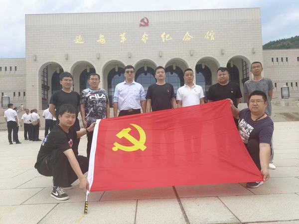 陕煤建设铜煤公司:各基层党支部开展主题党日活动,增强党员红色力量