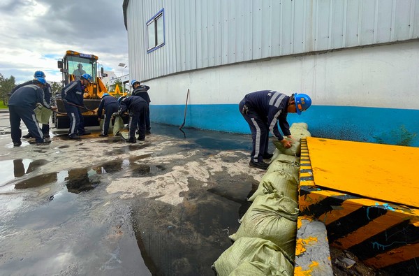 陕煤建设洗选煤运营公司：闻“汛”而动，严阵以待筑牢“安全堤”