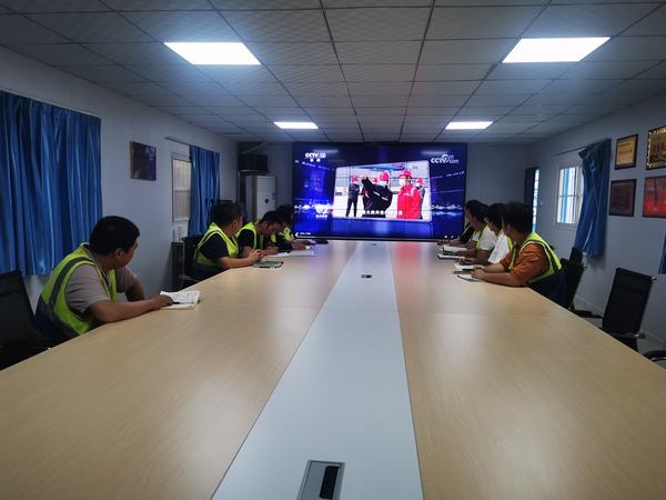 陕煤建设韩城分公司土建二项目部寓教于乐谱写“安全曲”