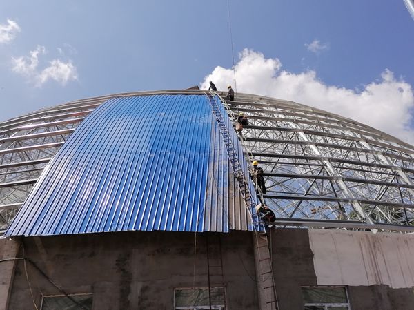 陕煤建设天工公司安装三部促生产、保安全，决不服“暑”