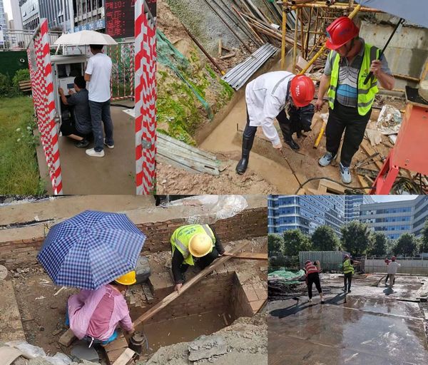 陕煤建设天工公司厉兵秣马战风雨,上下同欲保汛期