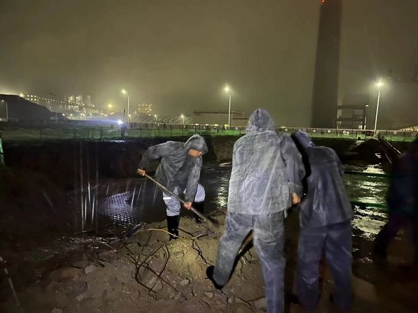 陕煤建设天工公司暴雨抢险彰显主人翁精神