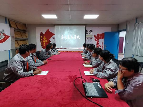 陕煤建设韩城分公司土建九项目部奏响安全管理“三部曲”