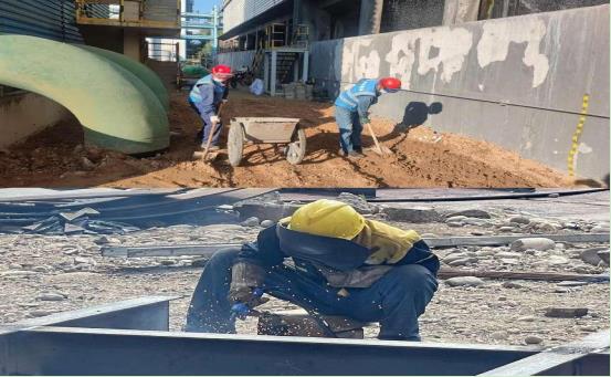 陕煤建设绿宇公司：“中秋”佳节我在岗  安全生产“不打烊”