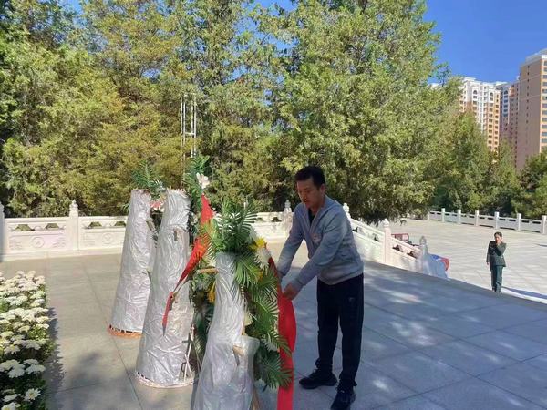 陕煤建设铜煤公司基层项目部开展“缅怀革命先烈 弘扬烈士精神”主题活动