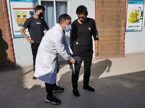 陕煤建设矿建二公司王峰项目部：专业医护讲解 守护生命安全