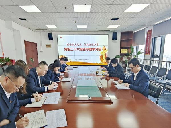 陕煤建设新城公司：学习盛会砺初心 让团结奋斗更有力