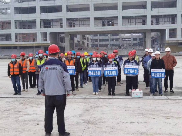 陕煤建设咸阳分公司各项目部抓消防安全，保高质量发展