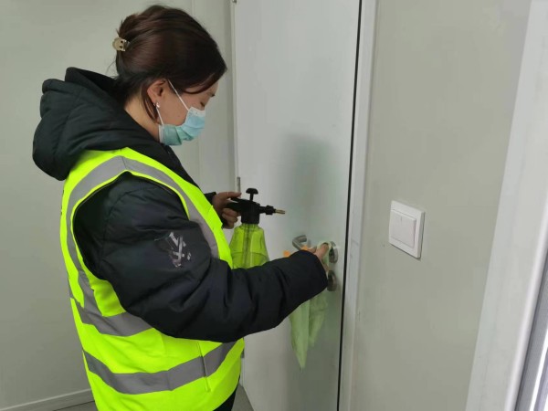 陕煤建设咸阳分公司第五项目部：筑牢疫情防控线，提升效率加快干