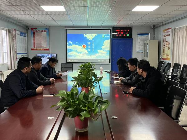 陕煤建设矿建二公司开展宪法宣传教育活动