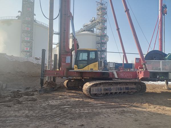 陕煤建设铜煤公司基层项目部寒冬不打烊，施工建设大干正酣