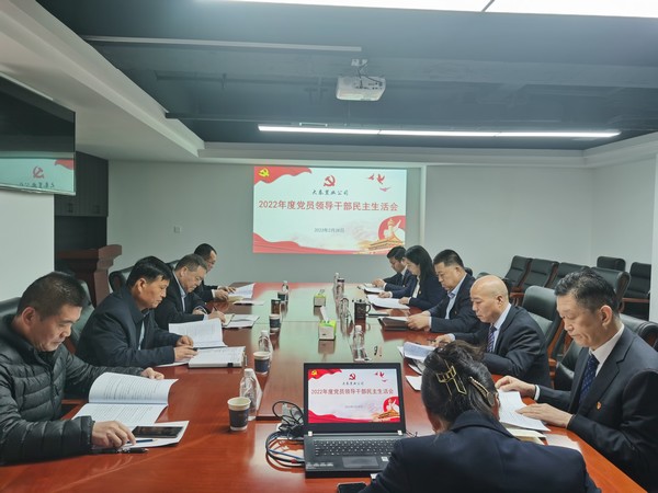 vsport体育各领导指导基层单位召开党员领导干部民主生活会