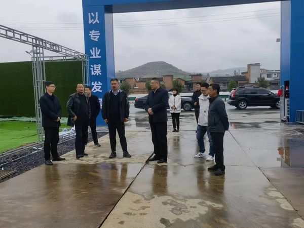 bcw8白菜网论坛党委副书记张海泉一行莅临陕煤建设天工公司土建一部检查指导工作