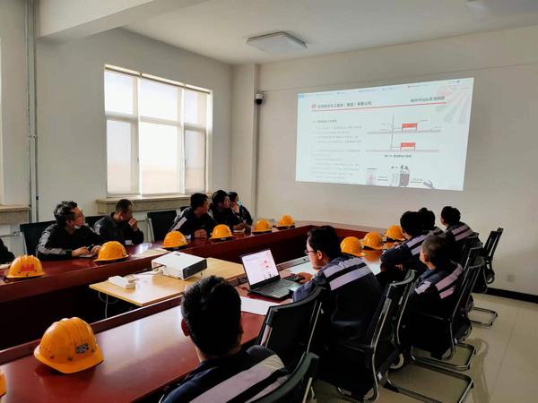 陕煤建设洗选煤运营公司神渭首端运营项目部:人人讲安全,事事要安全