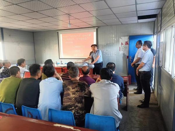 陕煤建设煤矿运营服务分公司:开展安全宣讲 助力安全生产