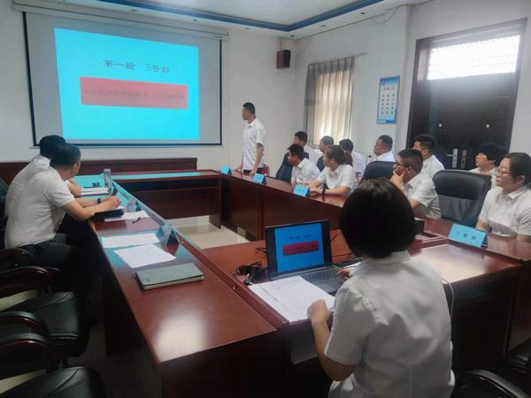 陕煤建设设备租赁中心举办安全生产普法知识竞赛