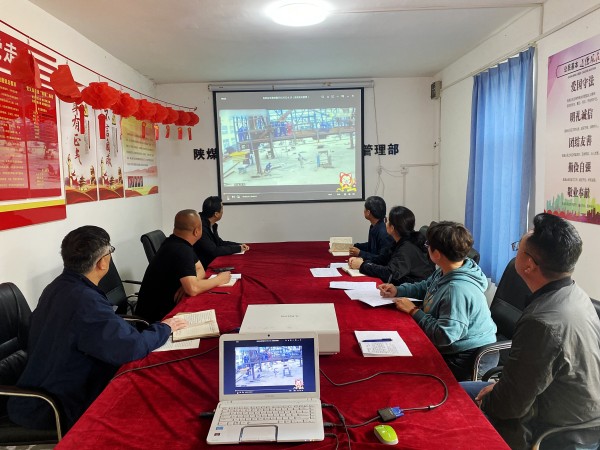 陕煤建设渭南分公司物资设备管理部做好“加减乘除”法让安全生产月活动落地生根