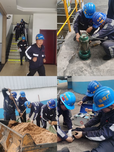 陕煤建设洗选煤运营公司红柳林洗煤厂项目部： 合攻“三防” 吹响应急演练“号角”