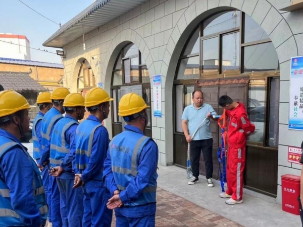 陕煤建设机电安装公司凉水井项目部全力以赴保安全