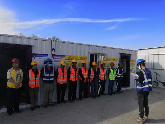 陕煤建设韩城分公司安装一项目部：“七步法”班前会，全力以赴保运转