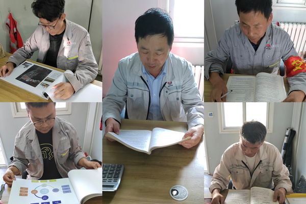 陕煤建设天工公司建庄项目部举办“读好书、强素质、促发展”主题读书活动