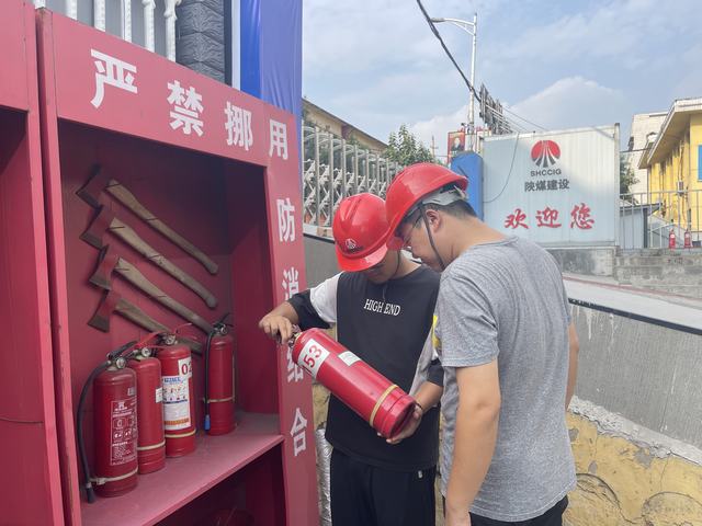 陕煤建设韩城分公司土建六项目部:安全管理 这波操作很“硬核”