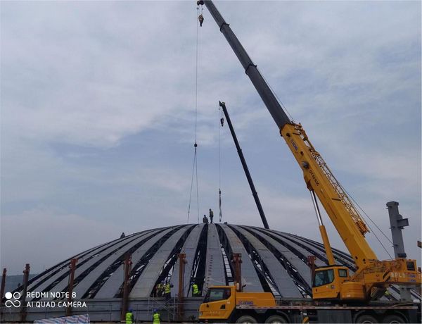 陕煤建设天工公司土建四部:“双节”施工不停歇 大干快上“不打烊”