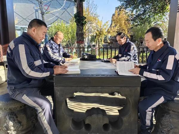 陕煤建设洗选煤运营公司柠条塔运营项目部开展“读书好，好读书，读好书”廉洁故事分享会