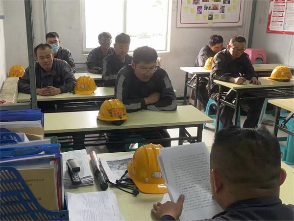 陕煤建设洗选煤运营公司神渭首端运营项目部:三个“常态化” 筑牢安全生产保卫墙