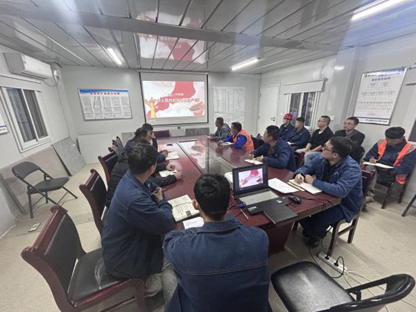 陕煤建设汉中分公司汉钢中厚板项目:精益求精抓质量 全心全意保安全