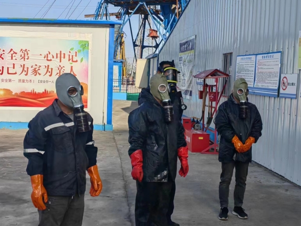 陕煤建设矿建三公司：开练！直击氨泄漏应急演练现场