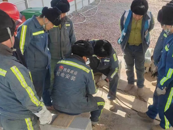 陕煤建设机电安装公司： 以老带新传帮带 以新促老共成长