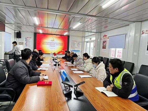 陕煤建设渭南分公司第十一项目部在强基赋能中汇聚党员“先锋力量”