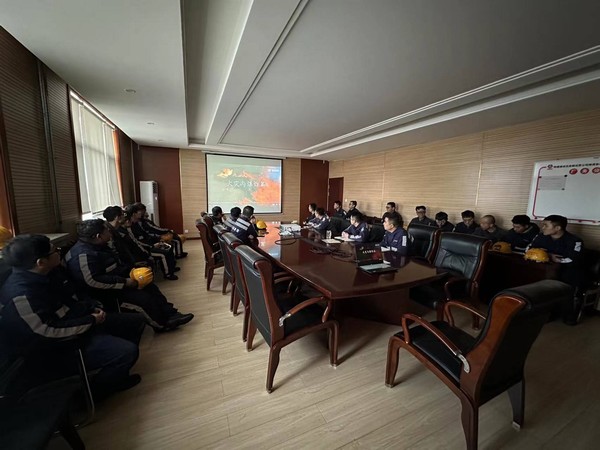 陕煤建设洗选煤运营公司神渭首端运营项目部: 百日安全有时限 工作安全无时限