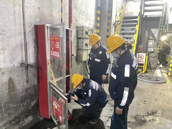 陕煤建设洗选煤运营公司神渭首端运营项目部: 节前项目大检查 把牢安全生产关