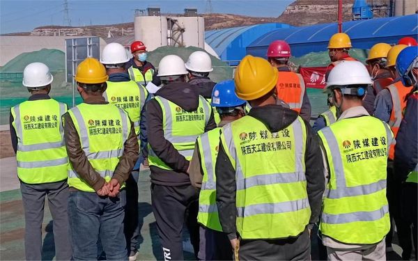 陕煤建设天工公司土建四部:“安全党课”做引领 “安全承诺”最强音