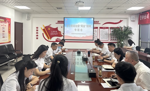 陕煤建设绿宇公司:以学促干确保全国“两会”精神见行见效