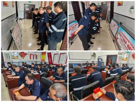 陕煤建设洗选煤运营公司澄合山阳运营项目部:人人讲安全 我们这样做