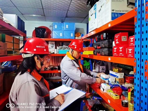 陕煤建设渭南分公司物资设备管理部奏响安全曲助推“安全生产月”持续升温