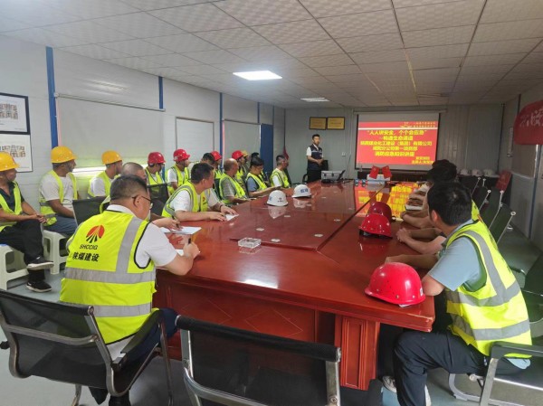 陕煤建设咸阳分公司第一项目部:以“演”助防,筑牢安全第一防线