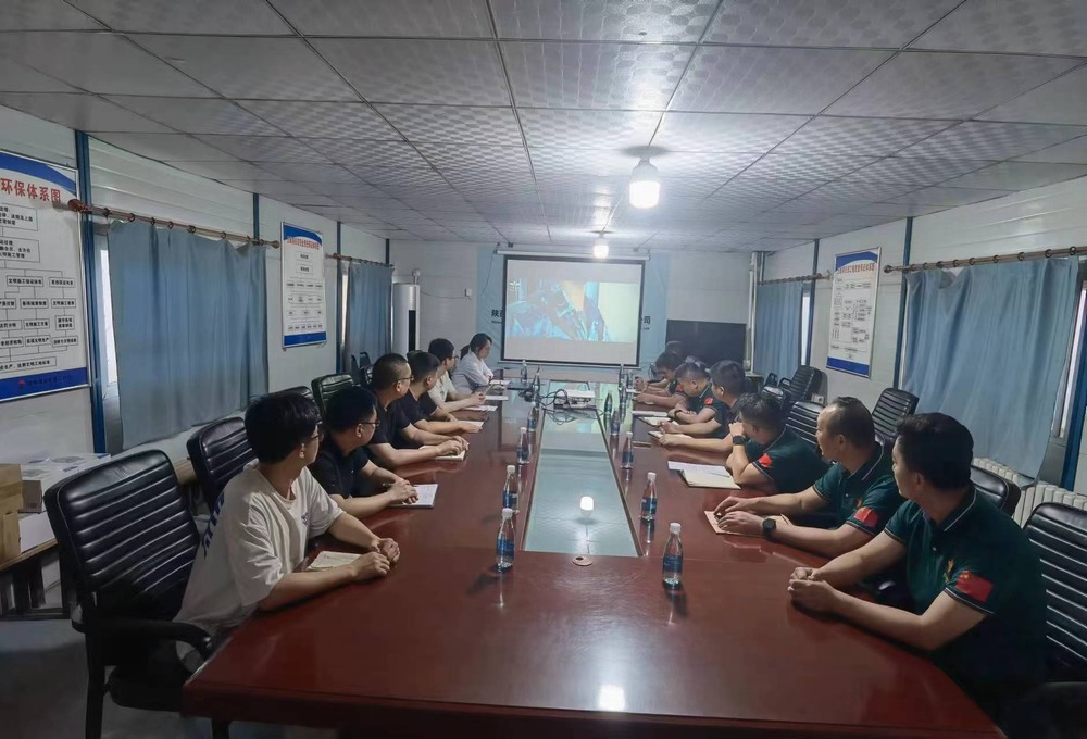 陕煤建设矿建二公司：开展国防教育 筑牢安全防线